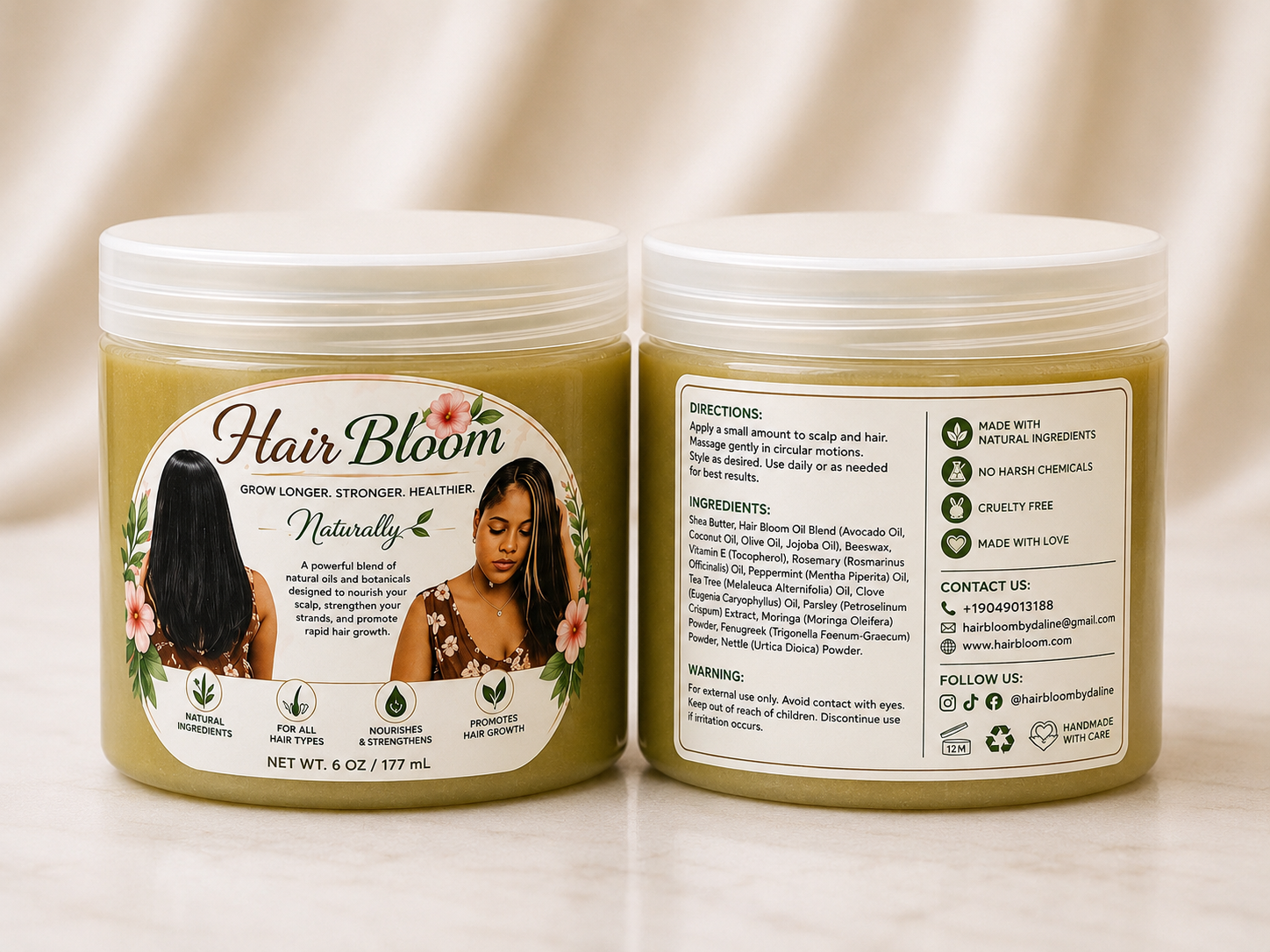 Hair Bloom Hair Pomade (6 oz)
