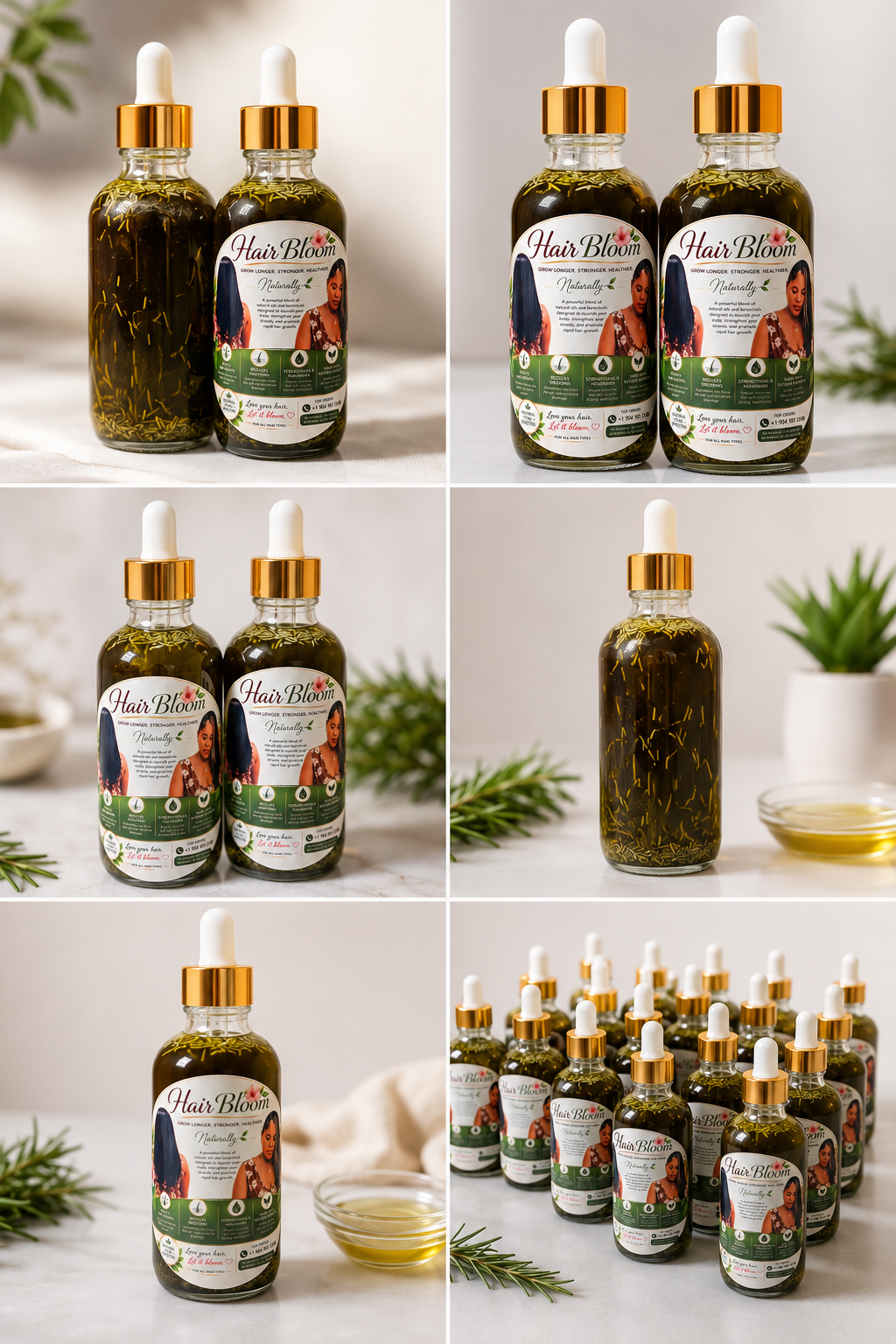 Hair Bloom Hair Growth Oil (4 oz)